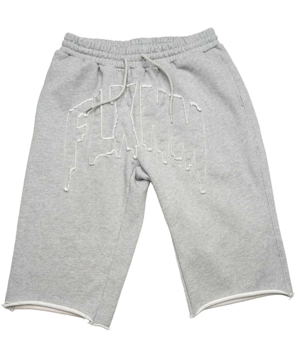 3/4 Sweats - Heather Grey